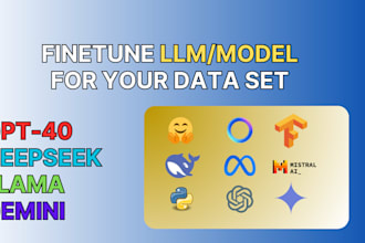 fine tune llm or any model for your custom dataset