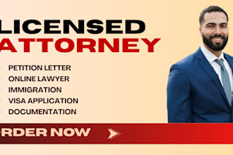 be online lawyer, draft an eb2 niw petition or cover letter immigration visa