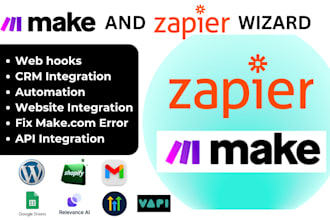 do make com automation fix make error zapier automation zapier webhook
