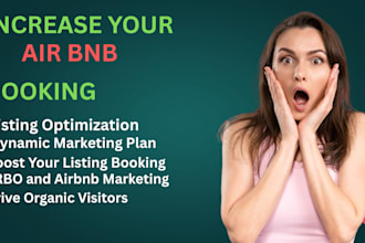 do airbnb promotion, vrbo marketing, airbnb listing, SEO to boost booking