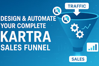 design and automate your complete kartra sales funnel