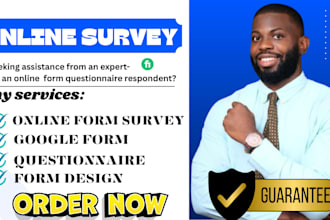 get over 1000 audience to fill online survey forms and polls or questionnaire