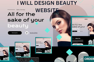 create high converting hair extension shopify or wix website for selling wigs