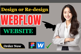 design or develop webflow website webflow expert figma to webflow