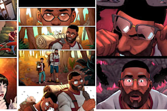 do comic book illustration graphic novel cartoon comic strip comic artist comic