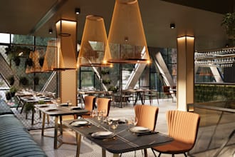 do 3d restaurant interior, bar design, cafe, coffee retail shops, kiosk, bakery