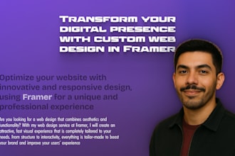 design modern and interactive websites with framer