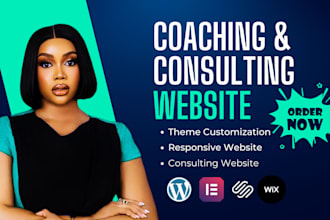 design life coaching website consulting  and consulting website design