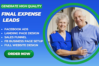 final expense leads burial insurance landing page website final expense leads
