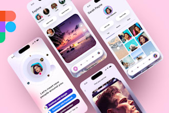 develop dating chat app, video call, social media app, social matchmaking app