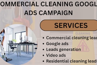 junk removal commercial cleaning leads via google ads residential cleaning leads