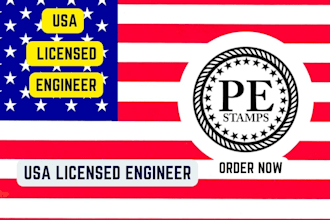 provide structural load calculation and analysis for permit approval