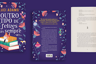 diseñaré la portada y el material gráfico para tu libro