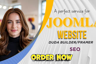 design responsive joomla website,duda website,framer joomla seo,duda builder