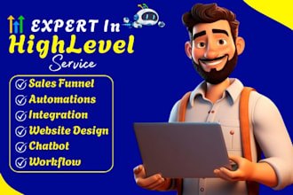 setup gohighlevel workflows automations go highlevel funnel website ghl chatbot
