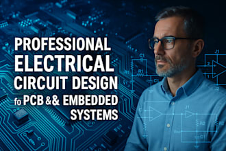 provide electrical circuit design for pcb and embedded systems pe stamp