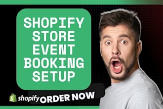 setup shopify store event booking appointment cowlendar apntly pickeasy website