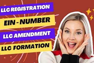 do llc registration for delaware, wyoming, nevada, texas, florida ein number