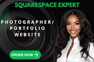 professional squarespace photographer website design