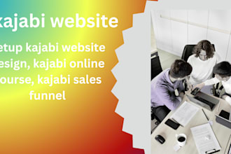 set up kajabi website design,kajabi online course,kajabi sales funnel,