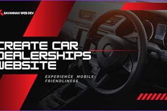create car dealerships website, automotive website, dealership website