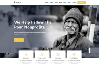 nonprofit website, charity website, 501c3, ngo, donation, crowdfunding