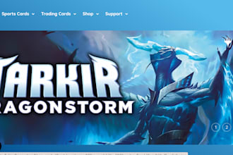 design mint pokemon card website, magic the gathering mtg store, yugioh website