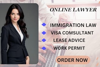 do business law work permit visa consultant green card document review lease