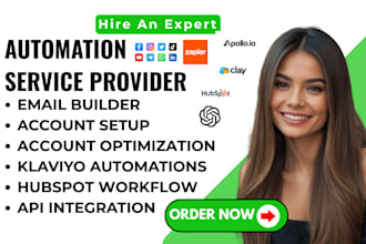 setup workflow clay com hubspot apollo io klaviyo expert zapier api integration