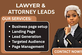 generate law firm leads, attorney leads, lawyer leads, personal injury leads
