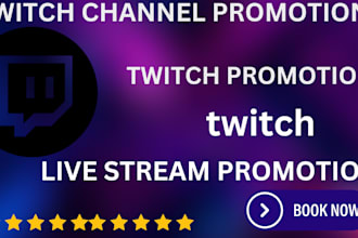 promote your twitch live stream to bring in more live viewers