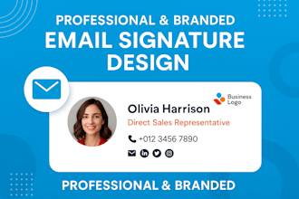 make a clean, clickable, and HTML branded email signature