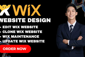 wix website bug fix wix maintenance edit wix website clone wix redesign wix velo