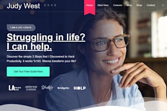 make life coaching,medical,doctor,consulting, fitness,therapy wordpress website