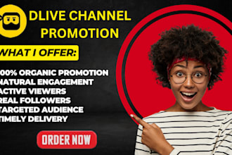 do dlive channel promotion channel promotion live viewer and dlive prom0tion