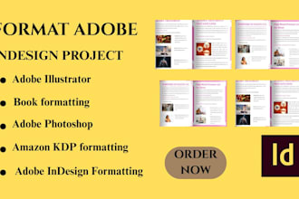 edit format adobe indesign project manuscript photoshop illustrator indesign
