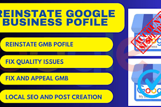 reinstate suspended google business pofile appeal and fix gmb suspension