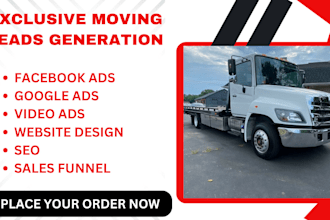moving leads moving company leads logistics leads  google ads facebook ads