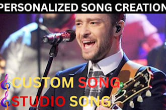 create your custom song on your birthday, anniversary, tribute, heartbreak song