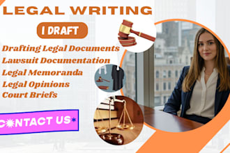 draft legal document, legal opinions, court briefs, legal memoranda, lawsuit