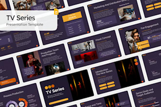 design a pitch deck for your film, tv series or podcast
