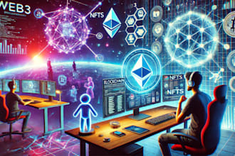 build blockchain p2e crypto game, nft web3 game, or telegram game, trading bot