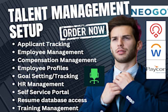 setup talent management paycor ziprecruiter workday hcm zoho recruit neogov