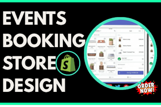 setup shopify store events booking appointment booking pointofsale sesame