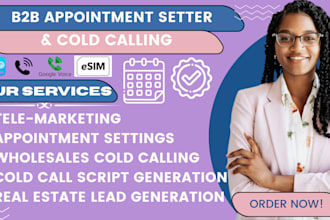 b2b appointment setter, b2b cold calling, virtual assistant, linkedin marketing