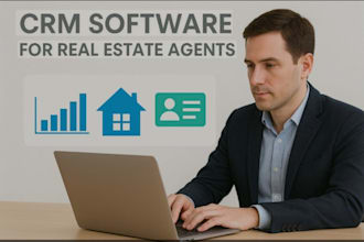 do zoho crm real estate consultant b2b lead data entry followup boss realtors