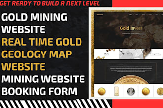 build gold mining website mining business geology map real time gold website