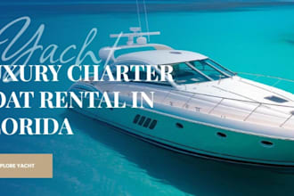 build squarespace boat website cruise ship yacht booking jet ski pontoon website