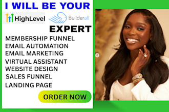 gohighlevel funnel virtual assistant and gohighlevel website builderall expert