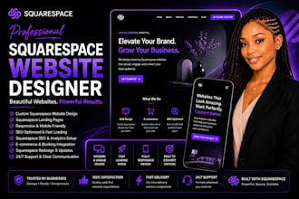 build squarespace website, design or development squarespace website squarespace
